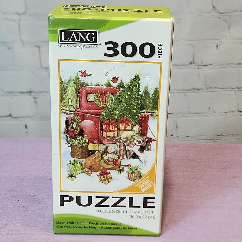 Lang Santa's Truck Jigsaw Puzzle